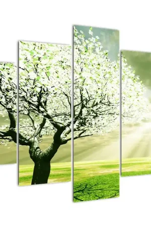 Schilderij - Boom in het weiland Zamów teraz