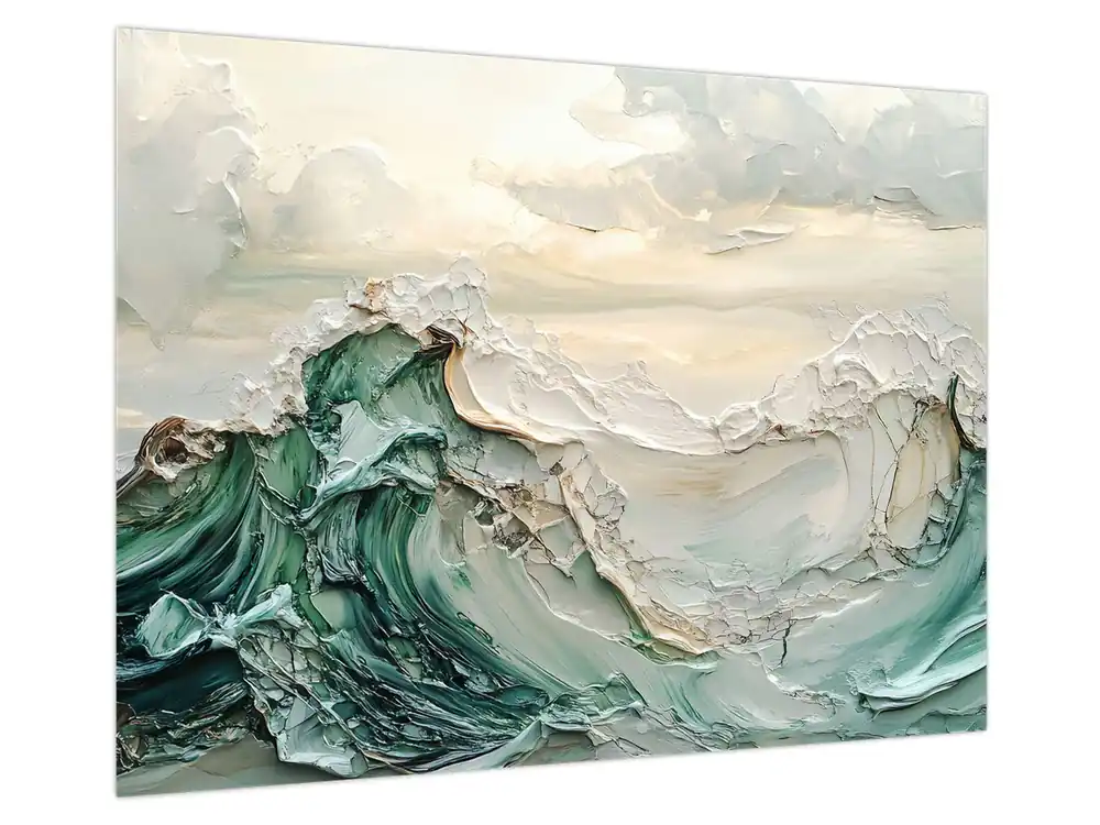 Schilderij - 3D zee-abstractie Zamów teraz