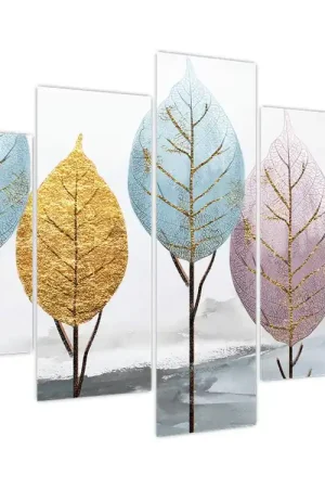 Schilderij - Designbomen Wyprzedaż