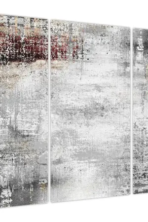 Schilderij - Abstract getextureerd doek Niska cena