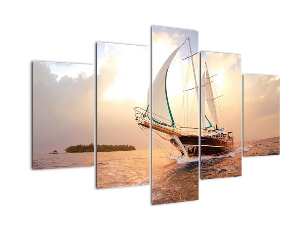 Szybka dostawa Schilderij - Jacht