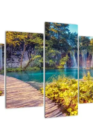 Szybka dostawa Schilderij - Plitvice meren, Kroatië