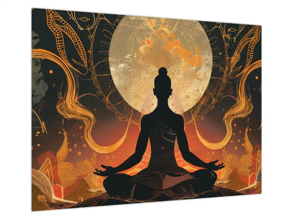 Schilderij - Meditatie Nowość