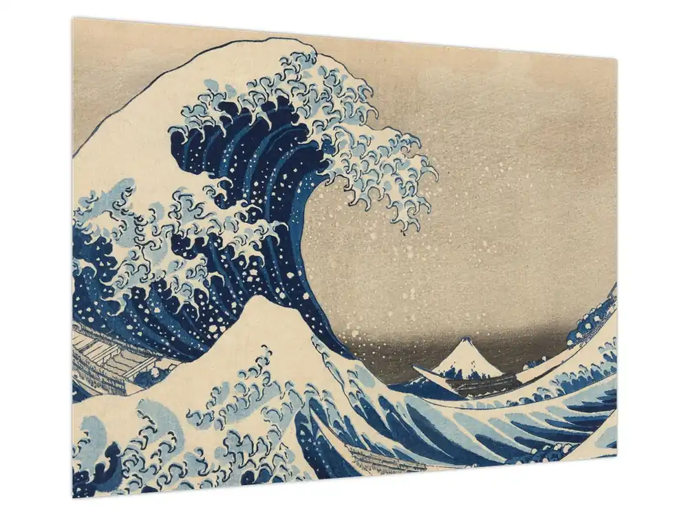 Wysoka jakość Schilderij - Katsushika Hokusai, Under the Wave off Kanagawa, reproducties