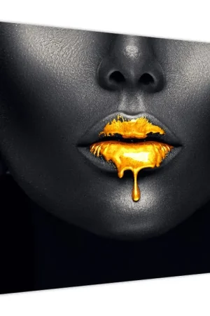 Popularny Schilderij - Vrouwelijke lippen