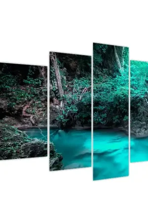 Schilderij - Turquoise meer Oferta limitowana