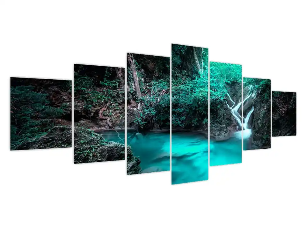 Schilderij - Turquoise meer Oferta limitowana