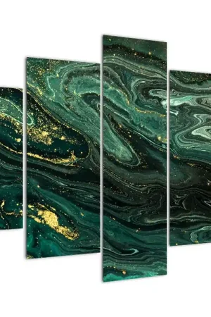 Wyprzedaż Schilderij -Groene marmer