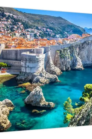Schilderij - Dubrovnik Wysoka jakość