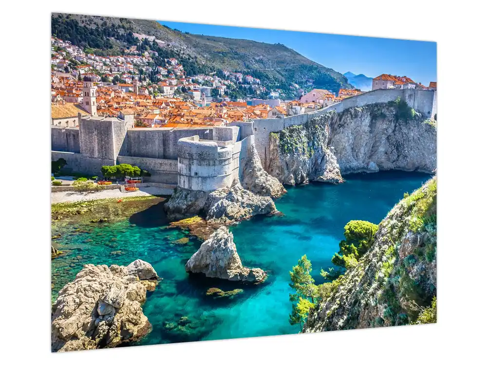 Schilderij - Dubrovnik Wysoka jakość