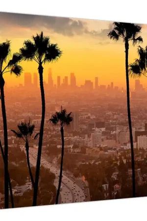 Schilderij - Panorama van Los Angeles Oferta limitowana