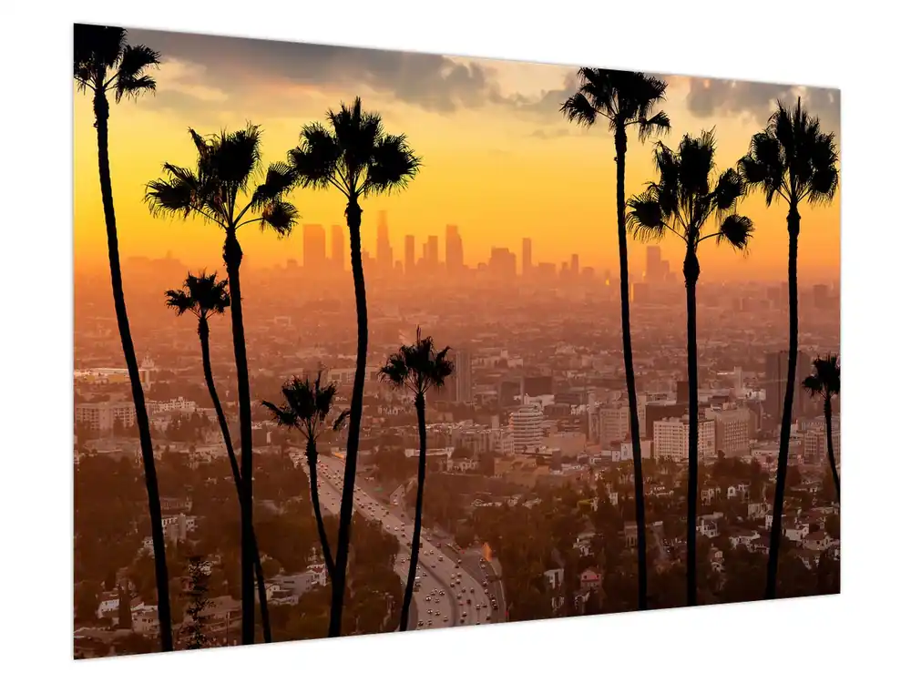 Schilderij - Panorama van Los Angeles Oferta limitowana