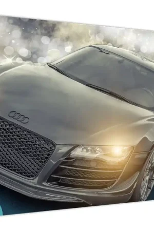 Bezpieczna płatność Schilderij - Audi, grijs