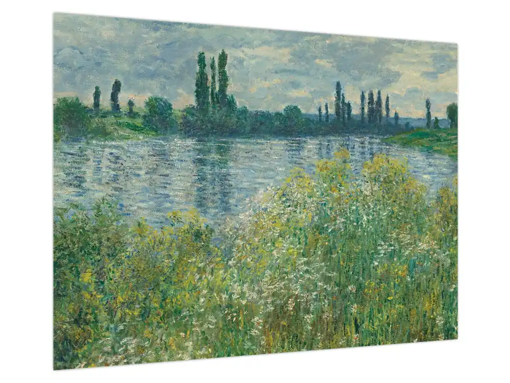 Schilderij - Claude Monet, Banks of the Seine, reproducties Wyprzedaż