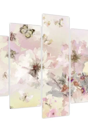 Schilderij - Bloemen, schildering Popularny