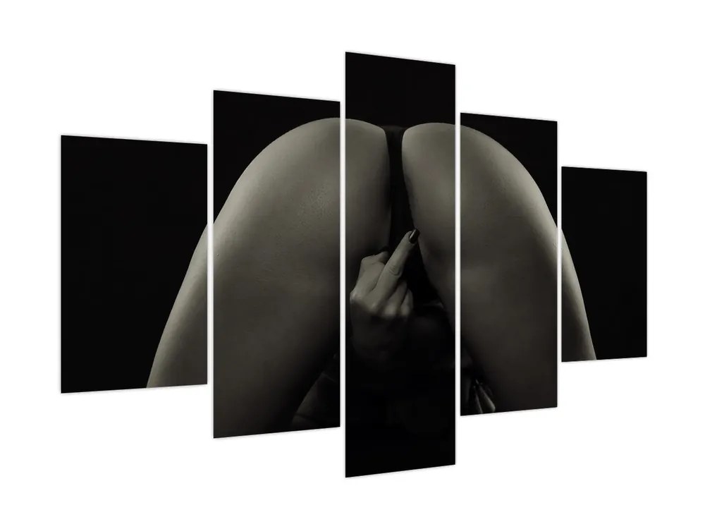 Schilderij - Vulgaire handeling Oryginalny