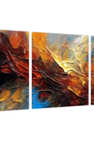 Zwrot pieniędzy Schilderij - Kleur textuur