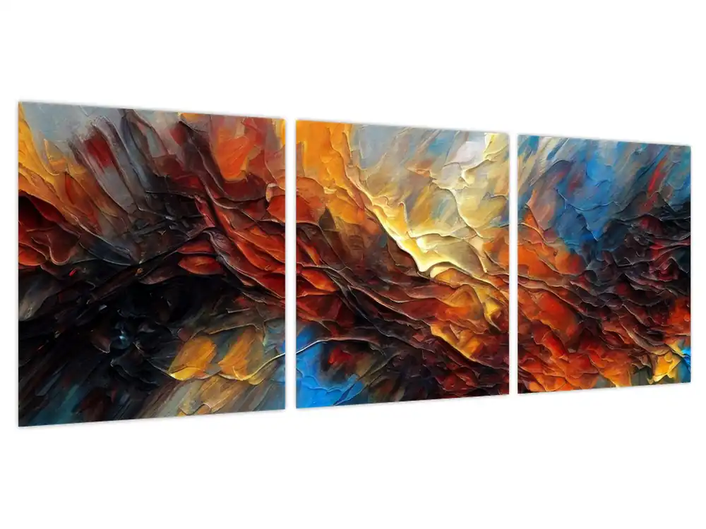 Zwrot pieniędzy Schilderij - Kleur textuur