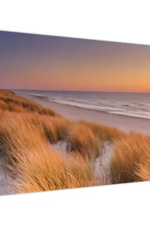 Darmowa dostawa Schilderij - Strand bij zonsondergang