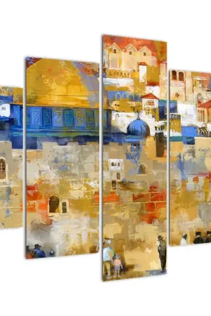 Darmowa dostawa Schilderij - Klaagmuur, Jeruzalem, Israël