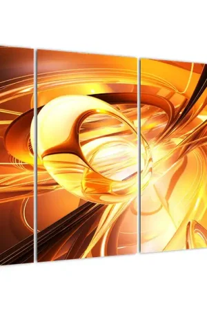 Schilderij - Abstractie Tylko dziś