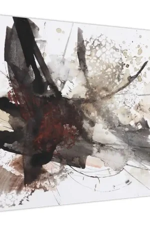 Schilderij - Abstracte schildering Premium