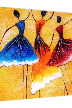 Schilderij - Olieverfschilderij, balletdanseressen Zwrot pieniędzy