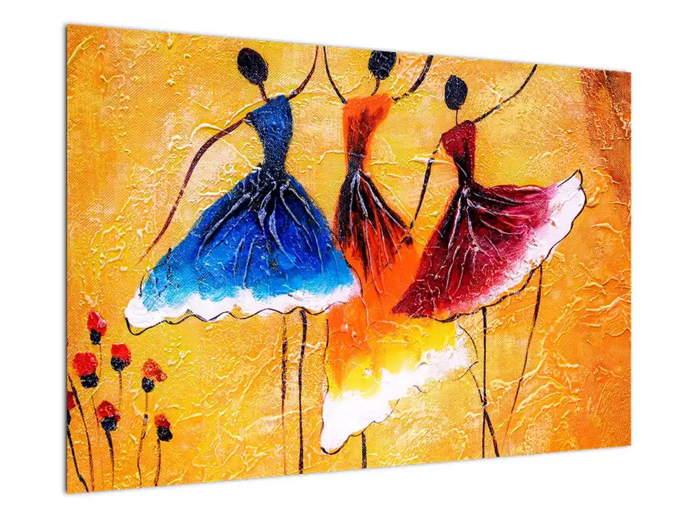 Schilderij - Olieverfschilderij, balletdanseressen Zwrot pieniędzy