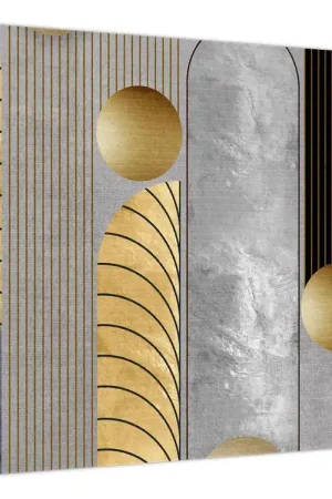 Schilderij - Gouden decors Promocja