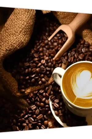 Wysoka jakość Schilderij - Een kopje koffie