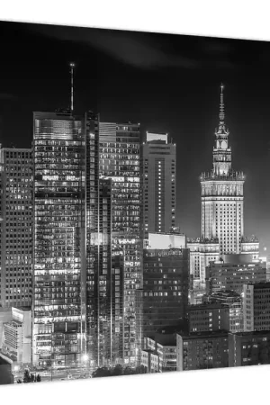 Schilderij - Zwart-wit New York Wyprzedaż