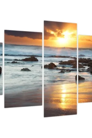 Tylko dziś Schilderij - De zonovergoten zee