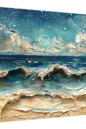 Schilderij - De zee schilderen Oferta