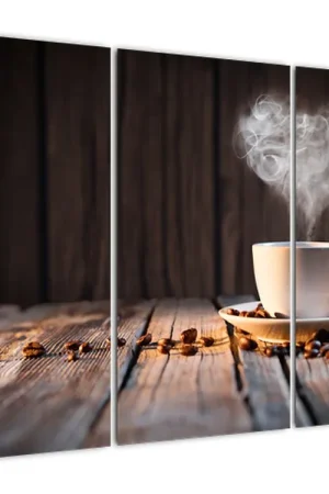 Premium Schilderij - Tijd voor koffie