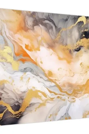 Schilderij - Gemarmerde achtergrond Bezpieczna płatność