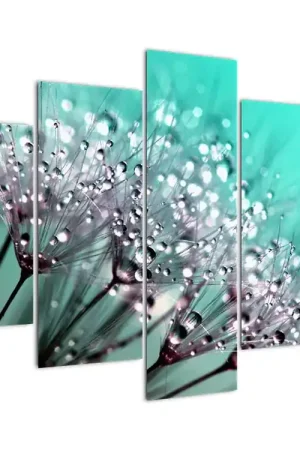 Tani Schilderij - Bedauwde plant