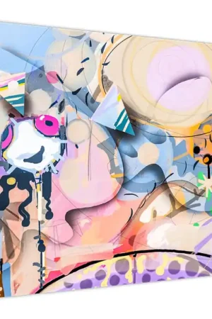 Schilderij - Sprookjesabstractie Szybka dostawa