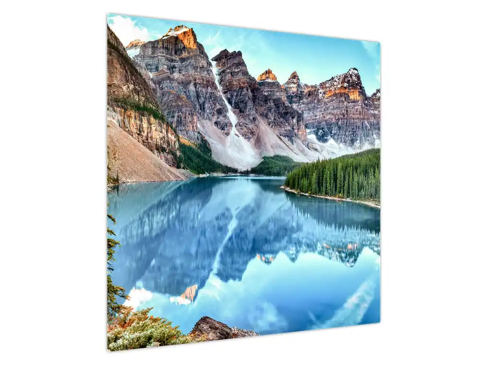 Schilderij - Moraine Meer Promocja