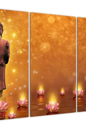 Ekspresowa dostawa Schilderij - Boeddha in gouden glans