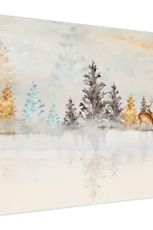 Rabat Schilderij - Aquarelbos