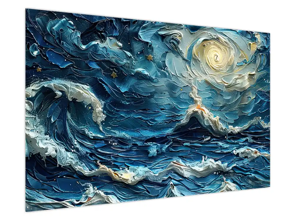 Tylko dziś Schilderij - De lucht en de zee schilderen