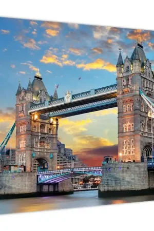 Schilderij - Tower Bridge, Londen, Engeland Wysoka jakość