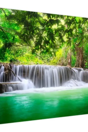 Schilderij - Waterval Oferta