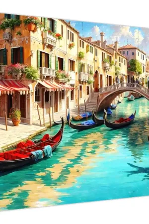 Niska cena Schilderij - Venetië