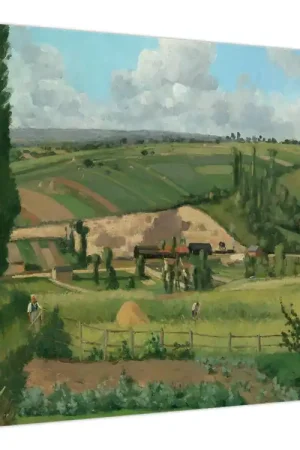 Ekspresowa dostawa Schilderij - Camille Pissarro, Landscape at Les Pâtis, Pontoise, reproducties