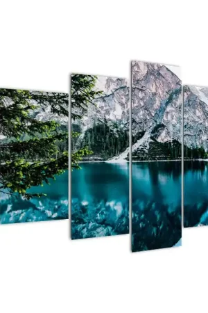 Zamów teraz Schilderij - Meer in de Alpen