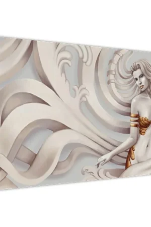 Nowość Schilderij - Godin met een bloemig motief