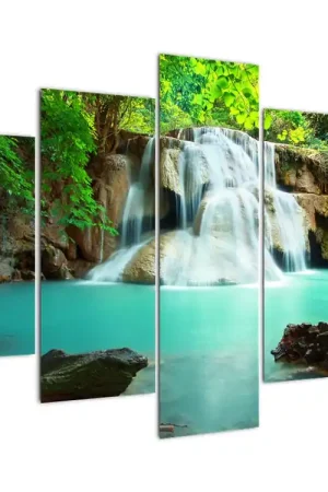 Tani Schilderij - Watervallen