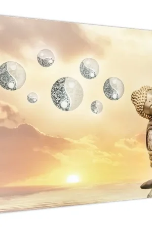 Schilderij - Tijd voor meditatie Rabat