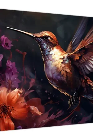 Ostatnia szansa Schilderij - Kolibrie